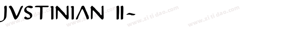 Justinian 2字体转换